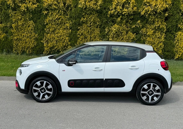 Citroen C3 cena 39900 przebieg: 148000, rok produkcji 2018 z Kolbuszowa małe 232